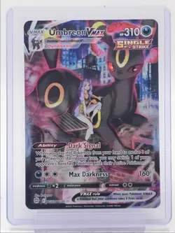 UMBREON VMAX 2022 POKEMON BRILLIANT STARS TRAINER GALLERY TG23/TG30 Q5754 - Image 1