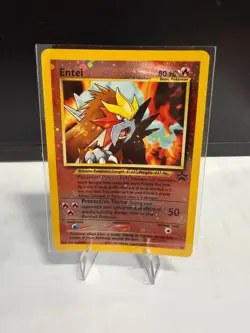 Entei 34 Promo Wizards Black Star Promos Pokemon Reverse Holo Near Mint - Image 1