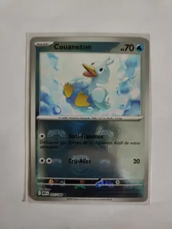 Carte Pokemon - Couaneton Reverse Masterball 025/086 - Flamme Blanche EV10.5 - Image 1
