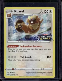 Bibarel - SWSH188 / SW&SH Black Star Promo Stamped 2022 (NM) / Pokemon TCG - Image 1
