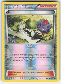 N 105/124 Uncommon Fates Collide Pokemon LP - Image 1