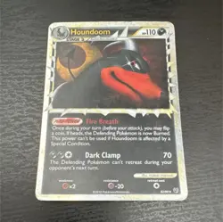 Pokemon Houndoom (Prime) 82/90 Undaunted Ultra Rare Holo English 2010 - Image 1