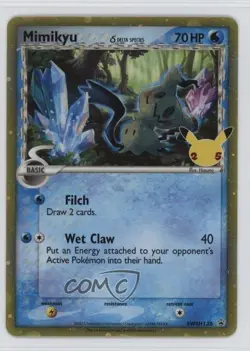 Mimikyu (Celebrations Collection) Holo Pokemon Sword & Shield Black Star Promo - Image 1