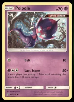 Pokemon TCG Poipole 102/236 Regular - Image 1