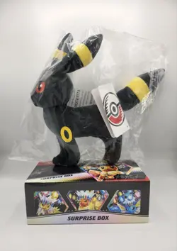 Pokemon TCG Prismatic Evolutions Surprise Box/Pokemon Center Umbreon Poke Plush - Image 1