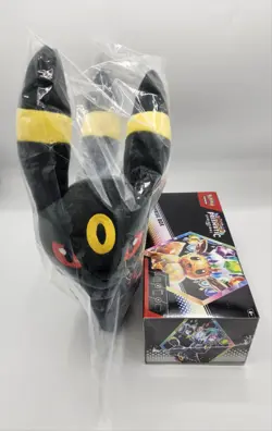 Pokemon TCG Prismatic Evolutions Surprise Box/Pokemon Center Umbreon Poke Plush - Image 2
