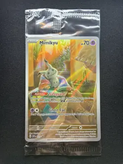 Pokemon: Mimikyu Scarlet & Violet Promo 075 (Sealed) - Image 1