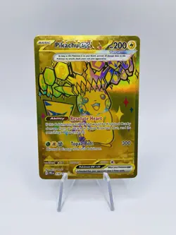 Pikachu ex 179/131 - Gold Hyper Rare - Pokemon TCG: Prismatic Evolutions - Image 1