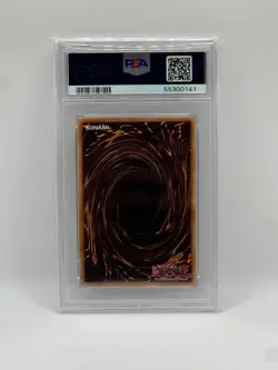 2010-17 Yugioh Dark Magician LOB-005 reprint PSA 9 MINT - Image 2