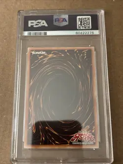 2009 YU-GI-OH! ANNIVERSARY PACK #KR001 BLUE-EYES WHITE DRAGON PSA 5 Korean - Image 3
