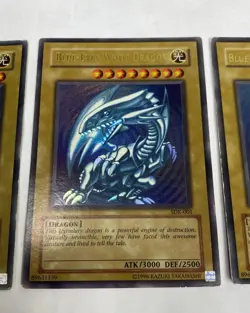 Blue Eyes White Dragon SDK-001 ULTRA PL/LP X3 - PLAYSET + MORE - Image 3