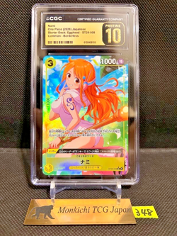 CGC PRISTINE 10 Nami ST29-008 Alt Art C Stard Deck EGGHEAD ONE PIECE Card JP② - Image 1
