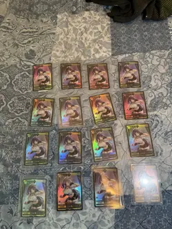 Weiss Schwarz Ninomae Ina'nis English Foil Card Lot VGO38 Character 16 Cards - Image 2