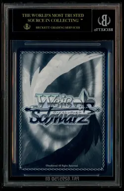 2024 Weiss Schwarz Life/Anthr Wrld JPN Witch of Greed Echinda BGS 10 BLACK LABEL - Image 3