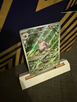 Pokemon TCG Nidoking Scarlet & Violet Holo Illustration Rare Card 174/165 (NM) - Image 2