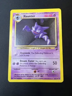 Haunter 43/130 - Base Set 2 - Pokemon Card TCG 2000 - Image 1