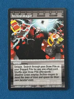 1996 Topps Killer Instinct CCG Collectible Card Game Techno-mage Effect Lt#25 - Image 1