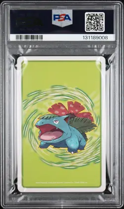 2004 POKEMON LEAFGREEN VERSION PLAYING CARDS JACK OF SPADES MEWTWO PSA 8 - Image 2