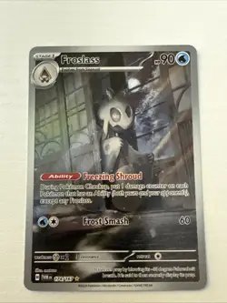 Pokemon TCG Froslass Twilight Masquerade Holo Card Illustration Rare 174/167 - Image 1