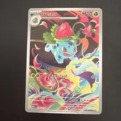 Ivysaur 134/132 Illustration Rare Mega Evolutions Pokemon Cards TCG Sent Tracked - Image 1