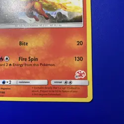 🔥 Flareon Charizard 27 Stamp #SM186 Rare LP | Battle Academy Pokemon Card - Image 4