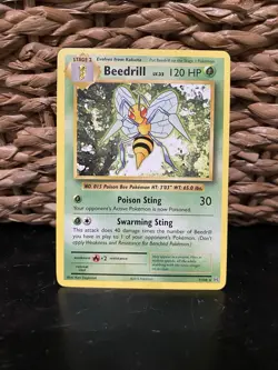 Beedrill 7/108 Non Holo Rare XY Evolutions Pokemon Card - Image 1