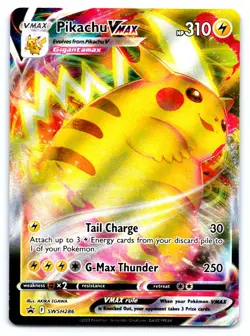 Pikachu VMAX Pokemon Promo SWSH: Sword & Shield Promo Cards SWSH286 - Image 1