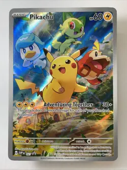 Pikachu 027 - Sv: Scarlet & Violet Promo Cards Holo (NM) - Image 1