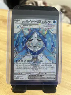 Wellspring Mask Ogerpon EX Pokemon TCG Card 194/167 Twilight Masquerade - Image 1