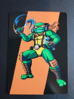 Michelangelo, the Heart 35/54 Art Card MTG Ninja Turtles - Image 1