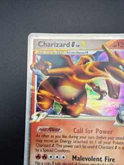 Charizard G LV.X DP45 Diamond and Pearl Holo Black Star Promo Pokemon Card - Image 2