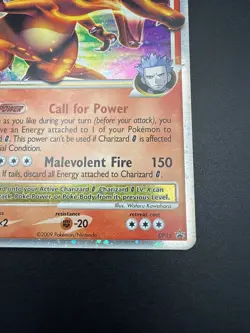 Charizard G LV.X DP45 Diamond and Pearl Holo Black Star Promo Pokemon Card - Image 4