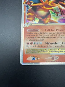 Charizard G LV.X DP45 Diamond and Pearl Holo Black Star Promo Pokemon Card - Image 5