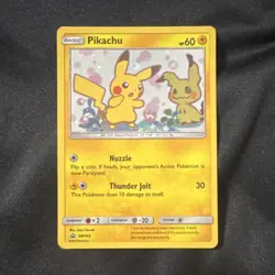 Pokemon Pikachu SM04 SM Promo Holo Basic HP70 English Card - Image 1