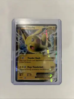 Pokemon TCG Card Pikachu EX XY174 Holo Promo - Image 3