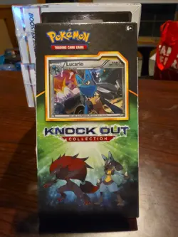 2017 Pokemon TCG Knock Out Collection Lucario Booster Packs Trading Card Sealed - Image 1