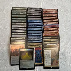 Magic: The Gathering Enchantment Card Lot-Foil & Regular, 48 - Image 1