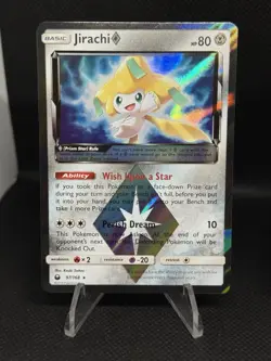 Pokemon TCG Prism Star Holo 2 Card Lot - Jirachi 97/168 2018 - Image 2