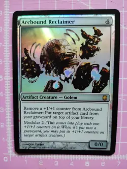 MTG - ARCBOUND RECLAIMER - FOIL - Rare Artifact Creature - Darksteel - M/NM - Image 1
