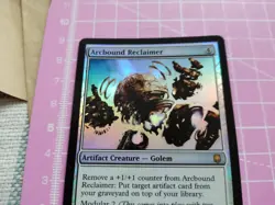 MTG - ARCBOUND RECLAIMER - FOIL - Rare Artifact Creature - Darksteel - M/NM - Image 3