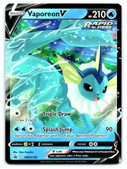 Vaporeon V - Pokemon Promo SWSH: Sword & Shield Promo Cards SWSH150 - Image 1