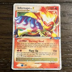 Pokemon Infernape LV.X DP10 Holo Promo Diamond & Pearl 2007 LP/MP Rare - Image 1