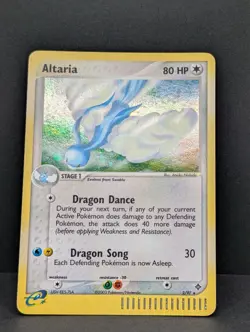 Altaria 2/97 Dragon Holo Ultra Rare Pokemon TCG Nintendo e-reader NM - Image 3