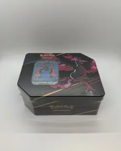 Pokemon TCG Crown Zenith Galarian Moltres Factory Sealed 5-Pack Tin - Image 5
