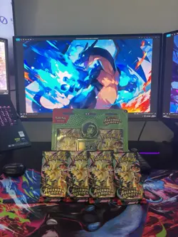 Pokemon Ascended Heroes Mega Evolution Kit Erika's Tangela + 4 Booster Packs - Image 1