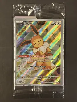 Pokemon TCG Evee 173 Black Star Promo Holo Prismatic Evolutions - Factory Sealed - Image 1