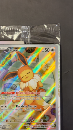 Pokemon TCG Evee 173 Black Star Promo Holo Prismatic Evolutions - Factory Sealed - Image 2
