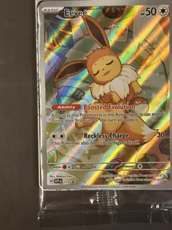 Pokemon TCG Evee 173 Black Star Promo Holo Prismatic Evolutions - Factory Sealed - Image 5