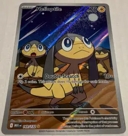 Pokemon Helioptile Full Art Illustration Rare Mega Evolution 143/132 - Image 1