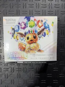 POKEMON CENTER Prismatic Evolutions Elite Trainer Box PC ETB+Acrylic - Image 2